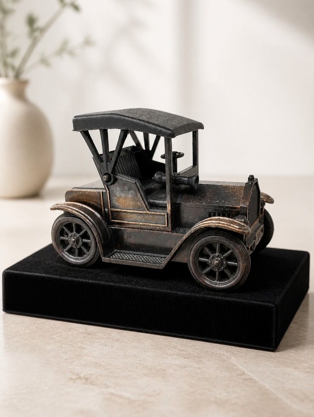 1917 Car Design Diecast Collectable, Vintage Pencil Sharpener